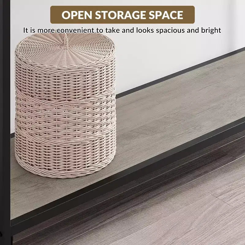 Consolle Sottile con Ripiano Portaoggetti, Stile Industriale – Grigio / Colore Retrò, Uso Singolo