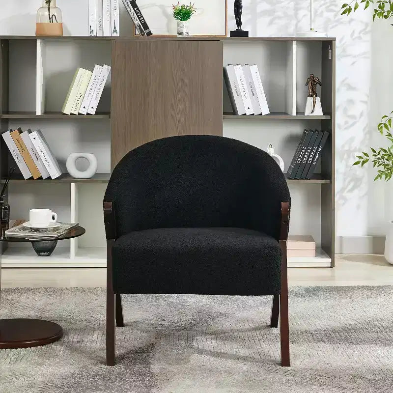 Poltrona – Senza braccioli, Monoposto, Beige / Nero / Marrone / Grigio