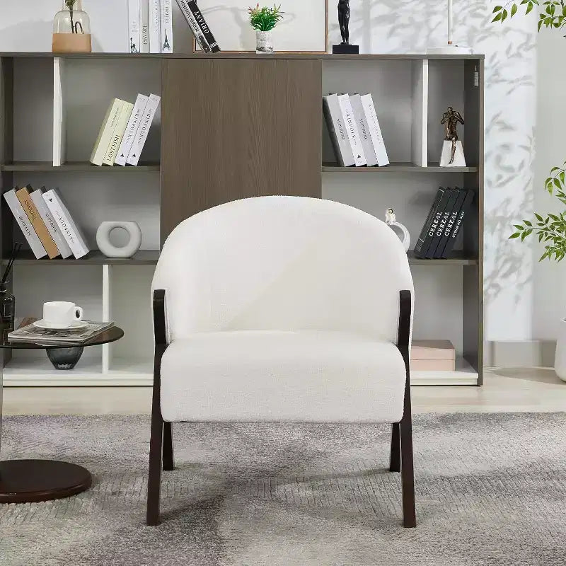 Poltrona – Senza braccioli, Monoposto, Beige / Nero / Marrone / Grigio