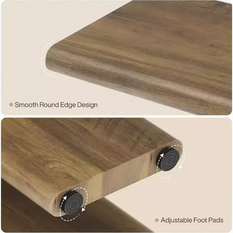 Tavolo Consolle Marrone Rustico, Extra Lungo, per 1-2 Persone, 180 cm