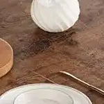 Tavolo da pranzo rettangolare, Nero/Bianco, Legno e Metallo, 6 posti, 200 cm