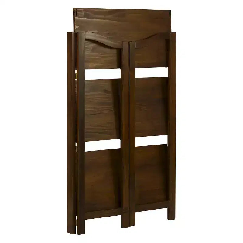 Libreria Naturale Pieghevole a 3 Ripiani