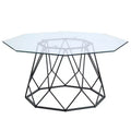 Hamela Glass Top Coffee Table - miBasics