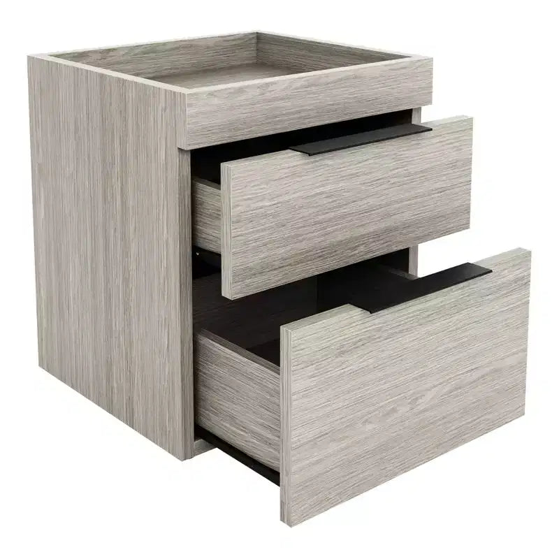 Comodino moderno Carter a due cassetti - Eco Dream